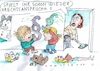 Cartoon: Anspruch (small) by Jan Tomaschoff tagged kinder,erziehung,betreuung,kita,beruf,frau