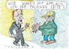 Cartoon: Applaus (small) by Jan Tomaschoff tagged cdu,afd,merz,brandmauer