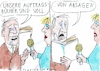 Cartoon: Auftragsbücher (small) by Jan Tomaschoff tagged wirtschaft,aufträge,flaute