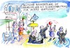Cartoon: Bankenteams (small) by Jan Tomaschoff tagged bank,banken,banker