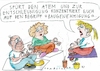 Cartoon: Baugenehmigung (small) by Jan Tomaschoff tagged bürokratie,bau,tempo,yoga