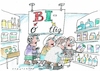 Cartoon: Bi (small) by Jan Tomaschoff tagged bio,preis,inflation