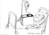 Cartoon: Bürokratie (small) by Jan Tomaschoff tagged ärzte,krankenhäuser,diagnose,gesundheitssystem