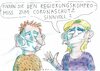Cartoon: Corona (small) by Jan Tomaschoff tagged coronaregeln,kompromiss