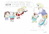 Cartoon: Einzelkind (small) by Jan Tomaschoff tagged demografie,familie,kinder