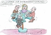 Cartoon: Entbürokratisierungskommission (small) by Jan Tomaschoff tagged entbürokratisierung,verwaltung