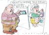 Cartoon: Ernäherungsberatung (small) by Jan Tomaschoff tagged ernäherung,übergewicht,telemedizin,digitalisierung