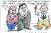 Cartoon: FDP (small) by Jan Tomaschoff tagged fdp,liberale,haschisch
