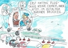 Cartoon: Flugtaxi (small) by Jan Tomaschoff tagged infrastruktur,brücken,marode,verkehr