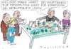 Cartoon: Fusion (small) by Jan Tomaschoff tagged kernenergie,abfall,spaltung,fusiom