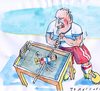Cartoon: Fußball (small) by Jan Tomaschoff tagged fußball