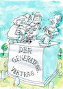 Cartoon: Generationenvertrag (small) by Jan Tomaschoff tagged jugend,alter,demografie