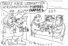 Cartoon: Handel und Wandel (small) by Jan Tomaschoff tagged klimawandel,investitionen