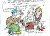 Cartoon: höheres Wesen (small) by Jan Tomaschoff tagged glaube,gott,technik,sateliten