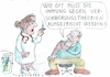 Cartoon: Impfung (small) by Jan Tomaschoff tagged impfung,skeptiker,verschwörungstheorien,gesundheit