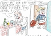 Cartoon: jederzeit (small) by Jan Tomaschoff tagged beziehung,medien,bildschirmzeit,ehe