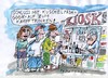 Cartoon: Kampftrinken (small) by Jan Tomaschoff tagged alkohol,trinken,jugend,komasaufen