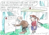Cartoon: Kliniken (small) by Jan Tomaschoff tagged lauterbach,krankenhaus,reform
