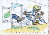 Cartoon: Kohle (small) by Jan Tomaschoff tagged klimaerwärmung,bergbau,kohle