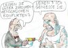 Cartoon: Konflikte (small) by Jan Tomaschoff tagged toleranz,diskurs,konflikte