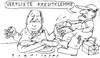 Cartoon: Kreditklemme (small) by Jan Tomaschoff tagged kreditklemme,banken,wirtschaft,mittelstand,konjunkturgipfel
