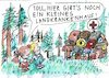 Cartoon: Landkrankenhaus (small) by Jan Tomaschoff tagged gesundheit,kliniken