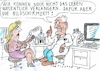 Cartoon: Lebenszeit (small) by Jan Tomaschoff tagged leben,alter,sterben,bildschirmueit,medien,internet