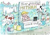 Cartoon: Methan (small) by Jan Tomaschoff tagged methan,energie,gas,kuh