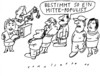 Cartoon: Mitte-Populist (small) by Jan Tomaschoff tagged mitte,populist