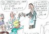 Cartoon: Negativzins 2 (small) by Jan Tomaschoff tagged geld,zins,negativzins