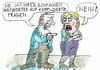 Cartoon: Nein (small) by Jan Tomaschoff tagged fragen,kommunikation,belästigung