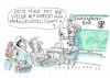 Cartoon: parallel (small) by Jan Tomaschoff tagged integration,einwanderung,sprache