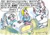 Cartoon: Pflegefachkräftemangel (small) by Jan Tomaschoff tagged gesundheit,pflege,mangel