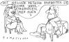 Cartoon: Prognosen (small) by Jan Tomaschoff tagged prognosen,wahlen,