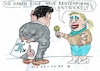 Cartoon: Rentenformel (small) by Jan Tomaschoff tagged rente,alter,geld,demografie