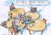 Cartoon: Runde Tische (small) by Jan Tomaschoff tagged runder,tisch