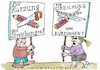 Cartoon: Sparmassnahmen (small) by Jan Tomaschoff tagged haushalt,geld,sparen,streichen,kürzen