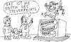 Cartoon: Steuerrecht (small) by Jan Tomaschoff tagged steuerrecht