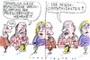 Cartoon: Sympathisanten (small) by Jan Tomaschoff tagged pegida