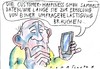 Cartoon: Umfrage (small) by Jan Tomaschoff tagged marketing,service
