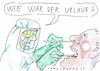 Cartoon: Urlaub (small) by Jan Tomaschoff tagged corona,test,urlaub