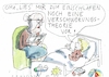 Cartoon: Verschörungstheorie (small) by Jan Tomaschoff tagged verschwörung,lüge,wahrheit