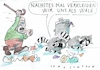 Cartoon: Wale (small) by Jan Tomaschoff tagged waschbär,wal,tierliebe