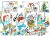 Cartoon: weihnachten18 (small) by Jan Tomaschoff tagged weihnachten,protest