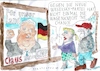 Cartoon: Weselsky (small) by Jan Tomaschoff tagged lokführer,weselsky,wagenknecht