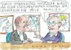 Cartoon: Wohnraum (small) by Jan Tomaschoff tagged wohnungsnot,exkanzlerin,albundepräsident,schröder