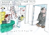 Cartoon: Zahlen (small) by Jan Tomaschoff tagged haushalt,geld,politik