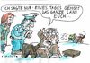 Cartoon: Zukunft (small) by Jan Tomaschoff tagged pessimismus,vorhersagen