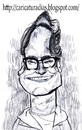 Cartoon: Johnny Galecki (small) by MRDias tagged caricature