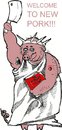 Cartoon: NEW PORK (small) by FART tagged pork,city